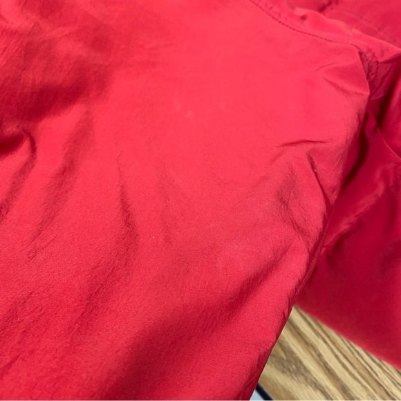 Vintage Nils Skiwear Puffer Long Jacket Size 12 Red Down 550Fill USA - Picture 12 of 16